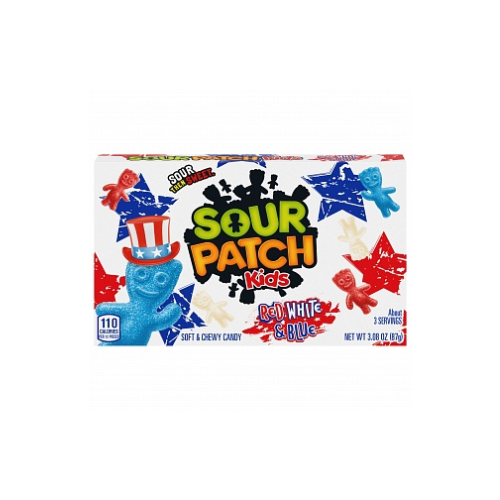 Sour Patch Kids Red White & Blue 12x 87g