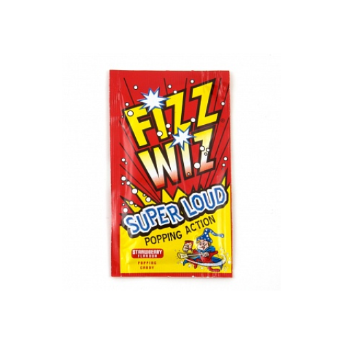 Fizz Wiz Popping Candy Strawberry 50x 5g