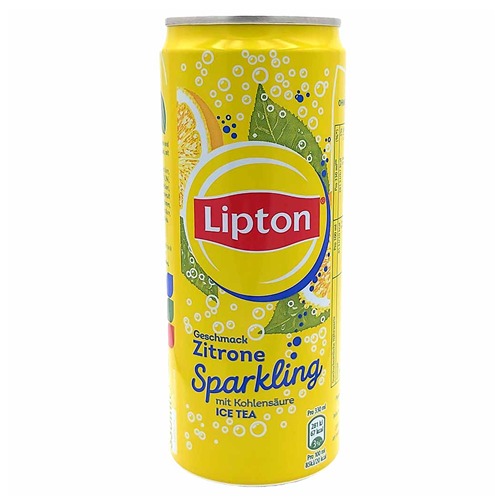 Lipton Sparkling Ice Tea Zitrone 24x 330ml