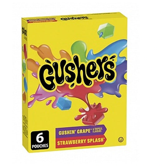 Fruit Gushers Gushin Grape & Strawberry Splash 10x 138g
