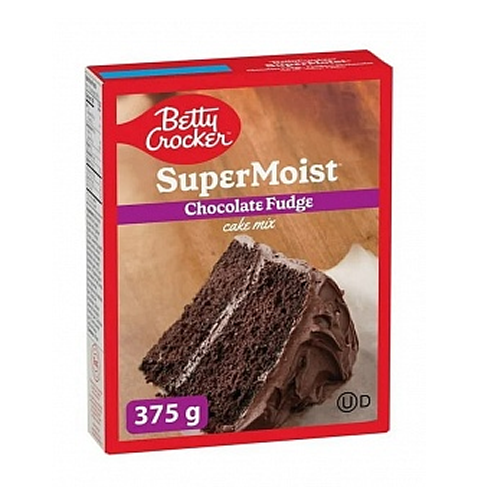 Betty Crocker Cake Mix Super Moist Chocolate Fudge 12x 375g