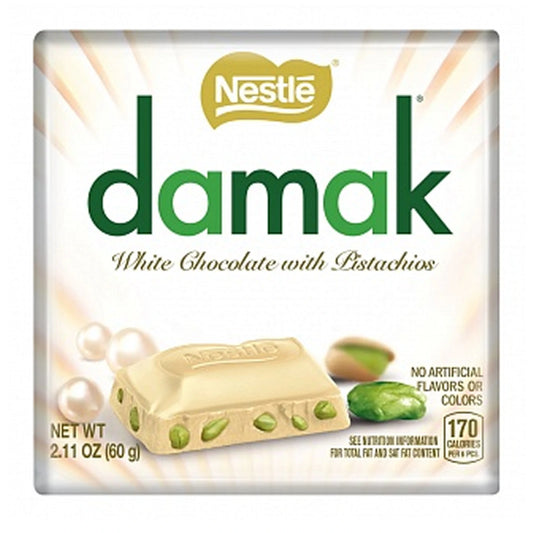 Nestle Damak White Chocolate with Pistachios 6x 60g
