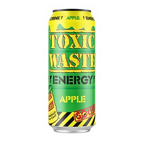 Toxic Waste Energy Drink Sour Apple 12x 500ml