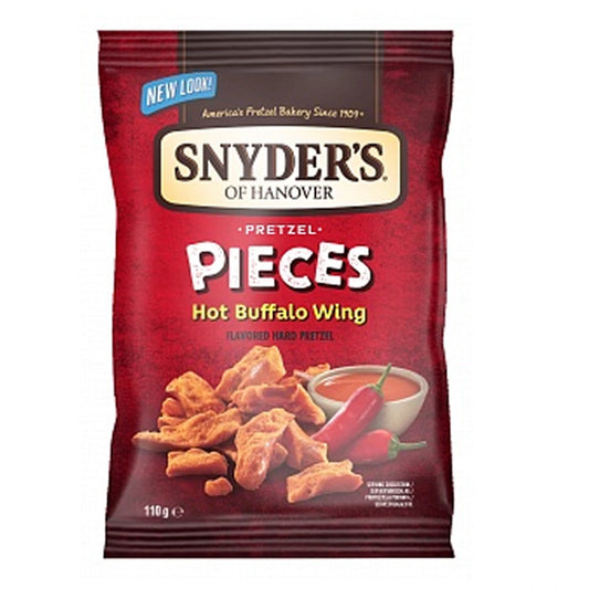 Snyders Pretzel Pieces Hot Buffalo Wing 10x 110g