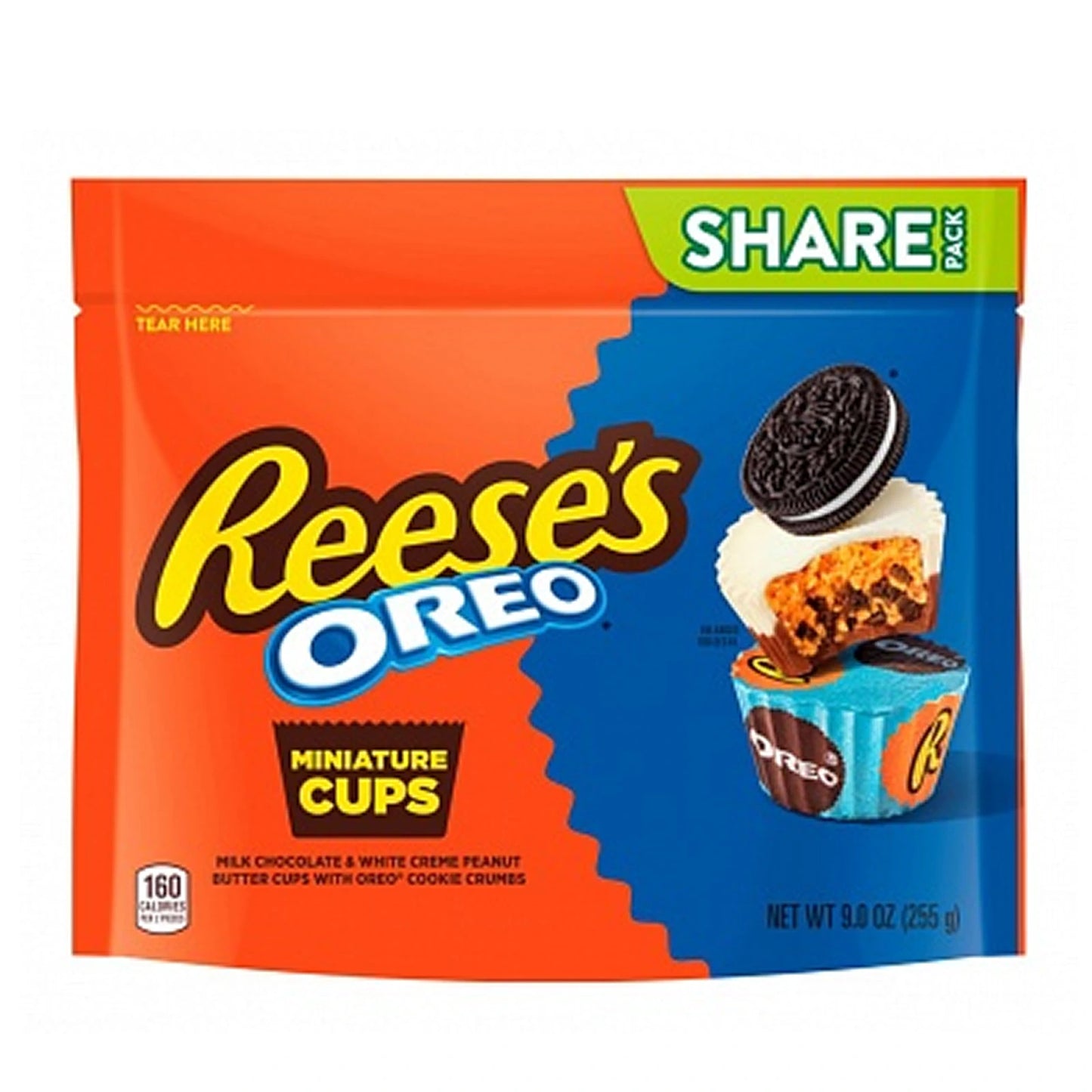 Reese´s Peanut Butter Miniature Cups With Oreo Share Pack 8x 255g