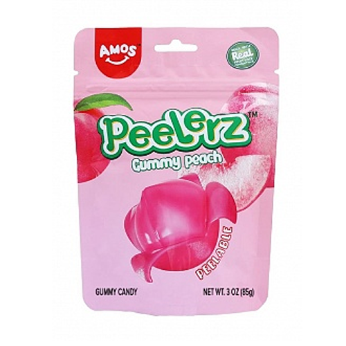 Amos Peelerz Gummy Peach 24x 85g