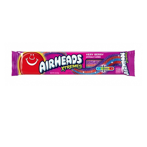 Airheads Xtremes Belts Very Berry 18x 57g