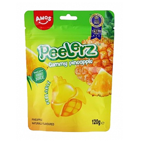 Amos Peelerz Gummy Pineapple 24x 120g