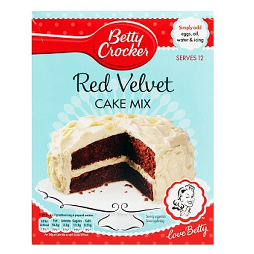 Betty Crocker Cake Mix Red Velvet 6x 425g