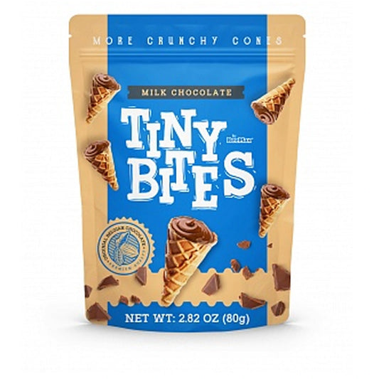 Tiny Bites Waffle Cones Milk Chocolate 12x 80g
