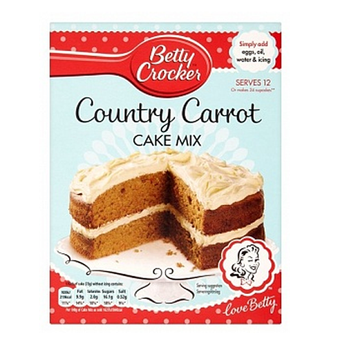 Betty Crocker Cake Mix Country Carrot 6x 425g
