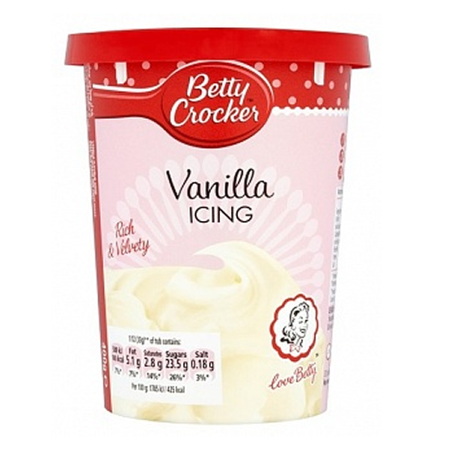 Betty Crocker Icing Vanilla 6x 400g