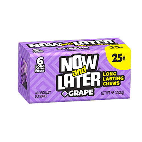 Now & Later Grape 24x 26g