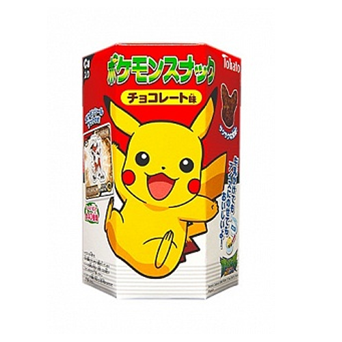 Pokémon Snack Chocolate Puffs 6x 23g