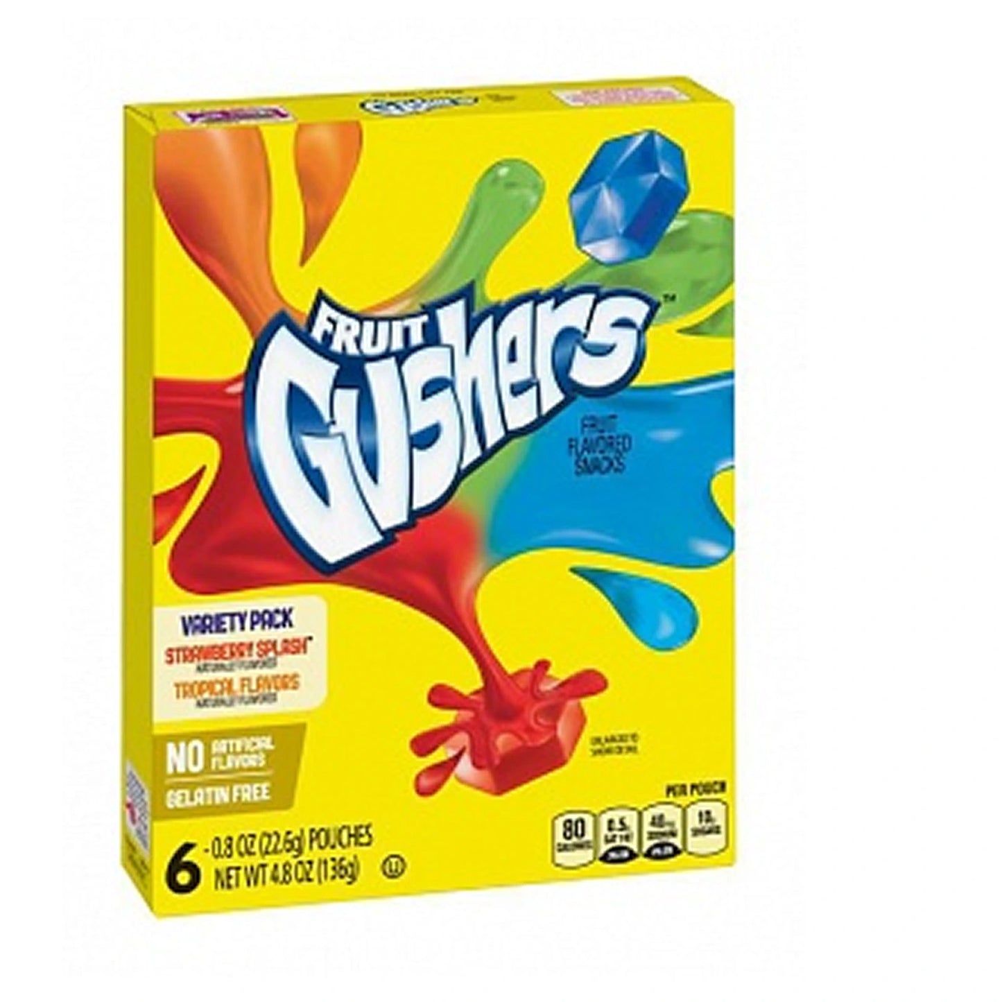 Fruit Gushers Variety 10x 136g