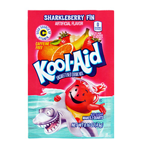 Kool-Aid Drink Mix Sharkleberry Fin 48x 5g