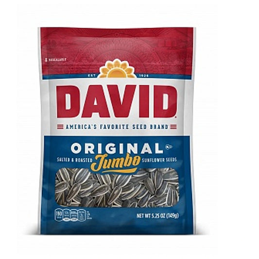 David Jumbo Sunflower Seeds Original 12x 149g