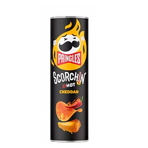 Pringles Scorchin' Cheddar 14x 158g