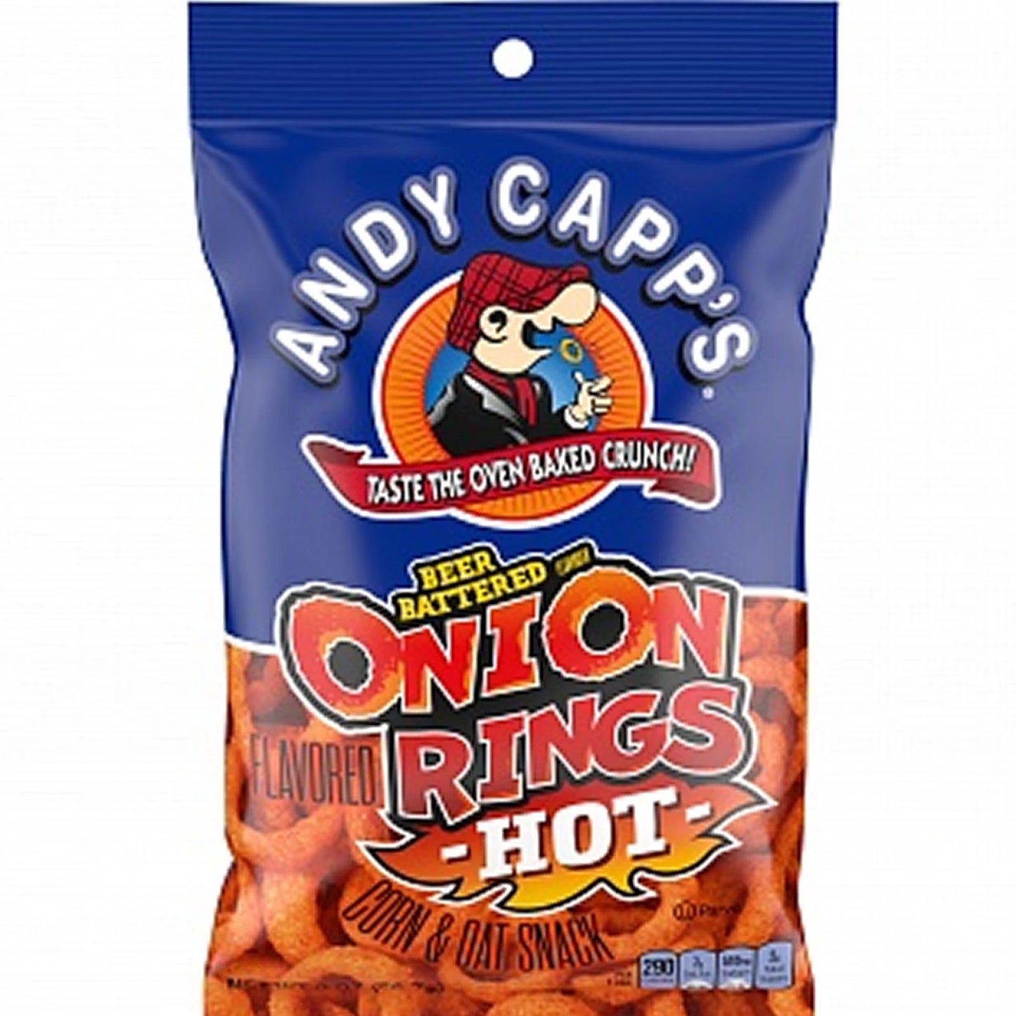 Andy Capp´s Onion Rings Hot 12x 57g