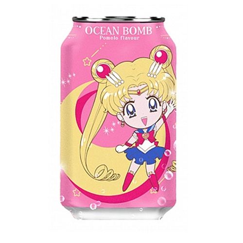 Ocean Bomb & Sailor Moon Pomelo 24x 330ml