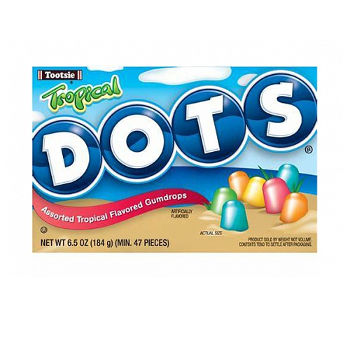 Tootsie Dots Tropical 12x 184g