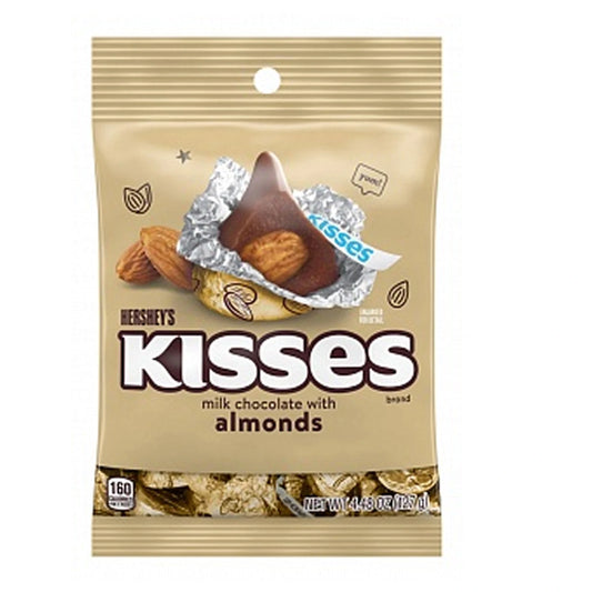Hershey´s Kisses Milk Chocolate with Almonds 12x 127g