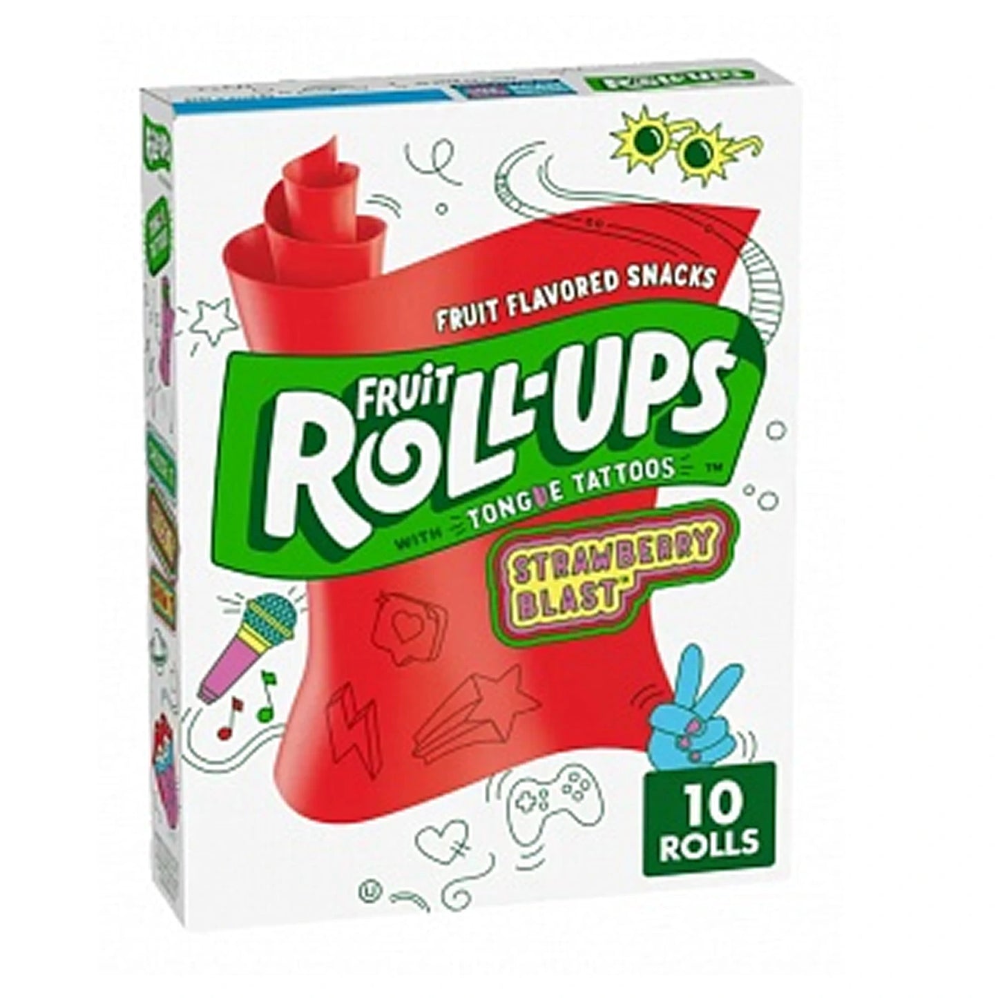 Fruit Roll-Ups Strawberry 10x 141g
