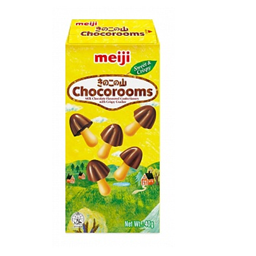 Meiji Chocorooms Chocolate 10x 40g