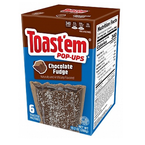 Toast'em Frosted Chocolate Fudge 12x 288g