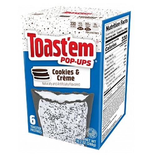 Toast'em Cookies & Cream 12x 288g