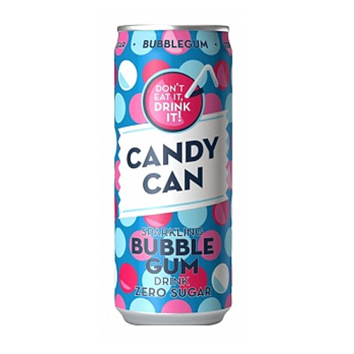 Candy Can Bubble Gum 12x 330ml