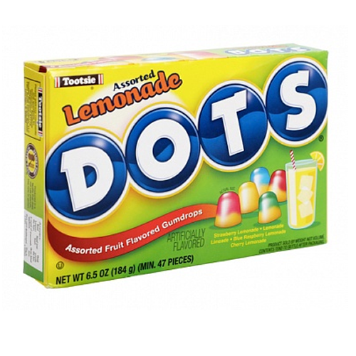 Tootsie Dots Lemonade 12x 184g