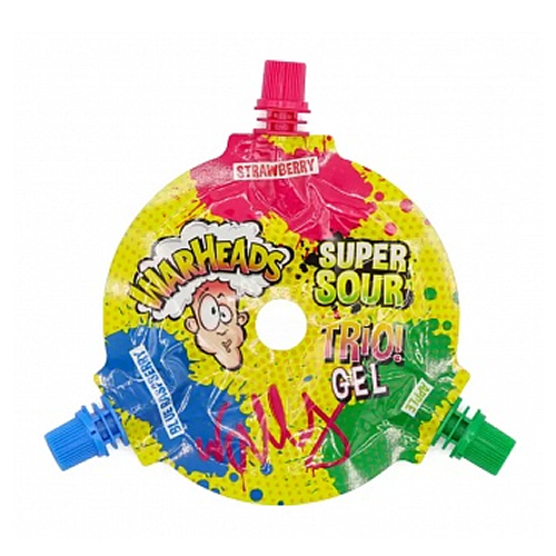 Warheads Super Sour Trio Gel 24x 51g