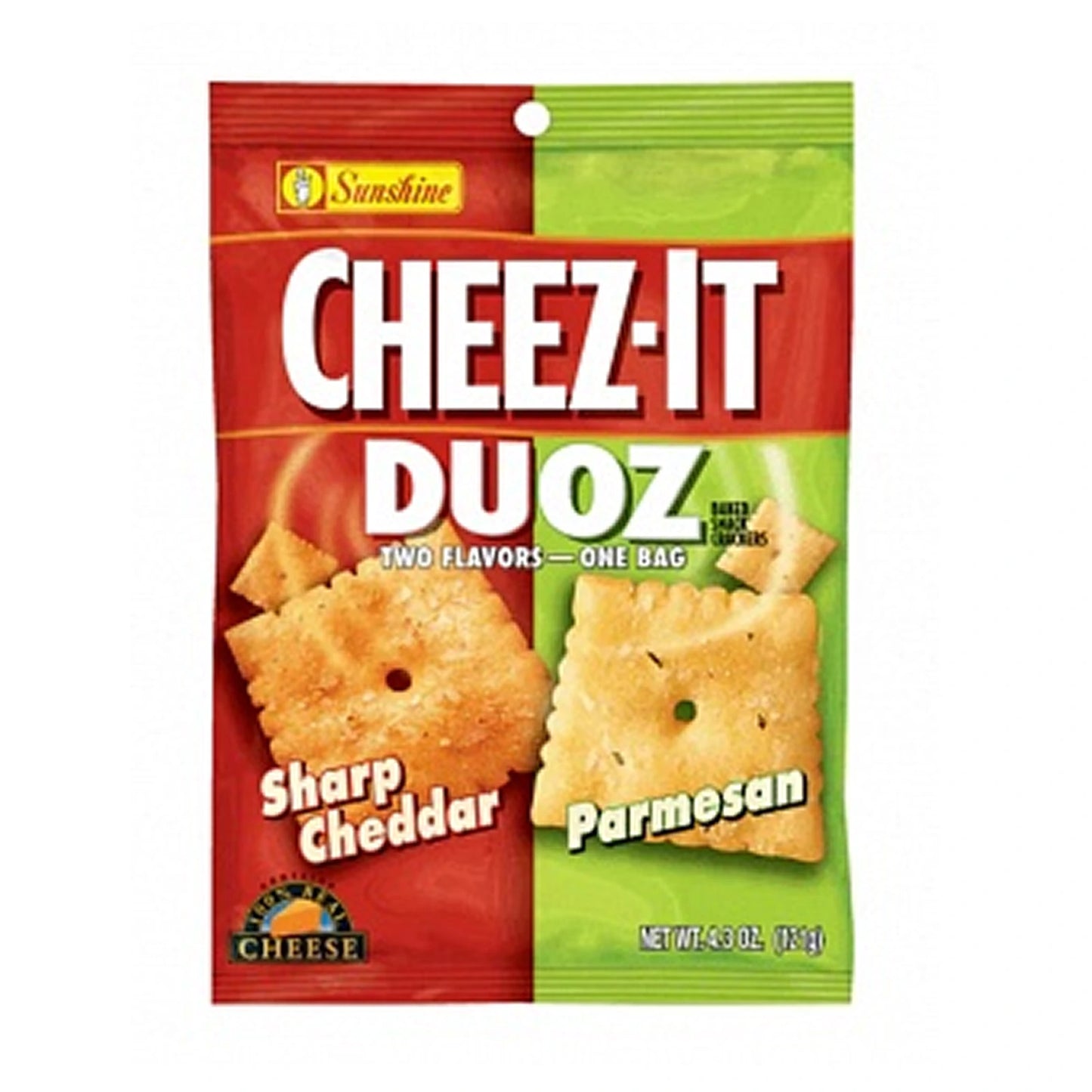 Cheez-It Duoz Sharp Cheddar Parmesan 6x 121g