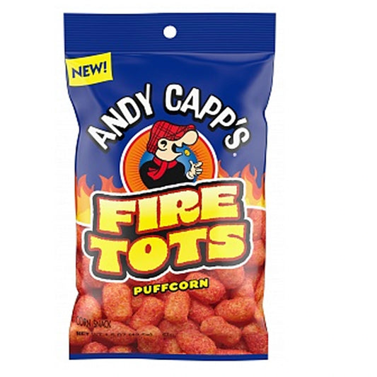 Andy Capp´s Fire Tots Puffcorn 12x 43g