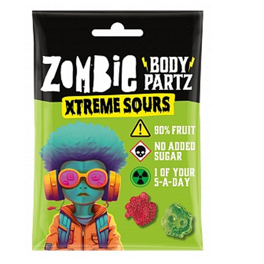 Zombie Body Partz Xtreme Sours 12x 35g