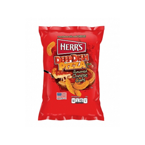 Herr's Cheese Curls Deep Dish Pizza 12 x 170g