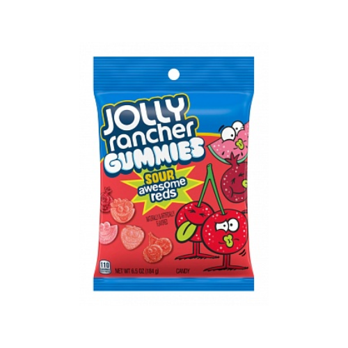 Jolly Rancher Gummies Sour Awesome Reds 12 x 184g