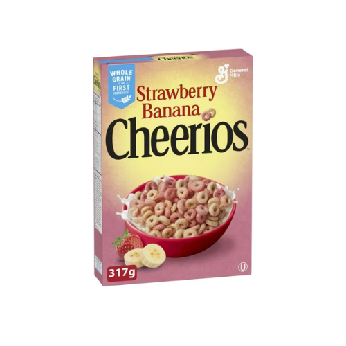 Cheerios Strawberry Banana  12 x 317g