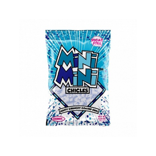 Mini Mini Chicles Gum Mint  20 x 16g