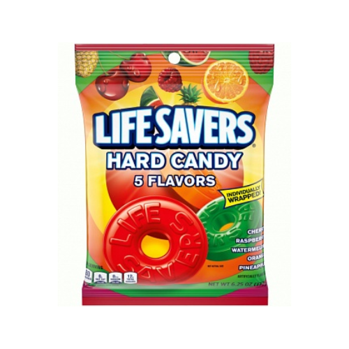 Lifesavers Hard Candy 5 Flavors  12 x 177g