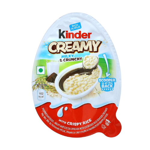 Kinder Creamy Milky & Crunchy 24x19g