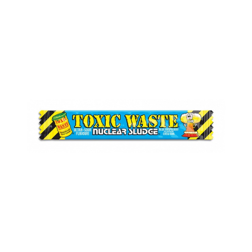 Toxic Waste Nuclear Sludge Chew Bar Blue Raspberry 50 x 20g