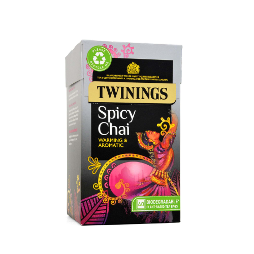 Twinings Spicy Chai 40 Pack  4 x 100g