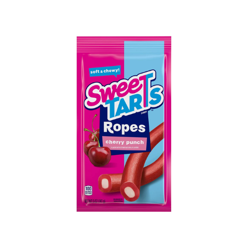 SweeTARTS Soft & Chewy Ropes Cherry Punch  12 x 142g