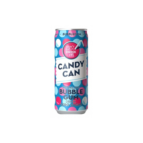 Candy Can Bubble Gum  12 x 330ml