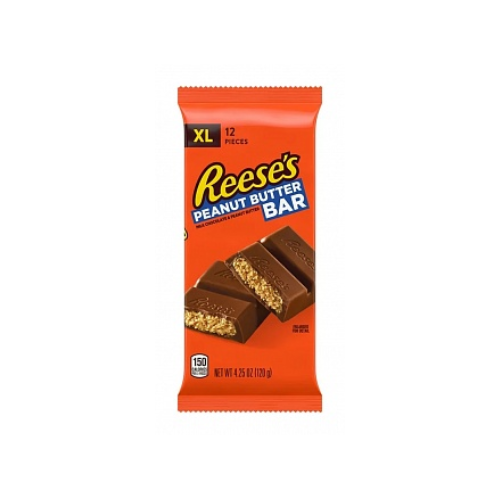 Reese's XL Milk Chocolate Peanut Butter Bar 12 x 120g