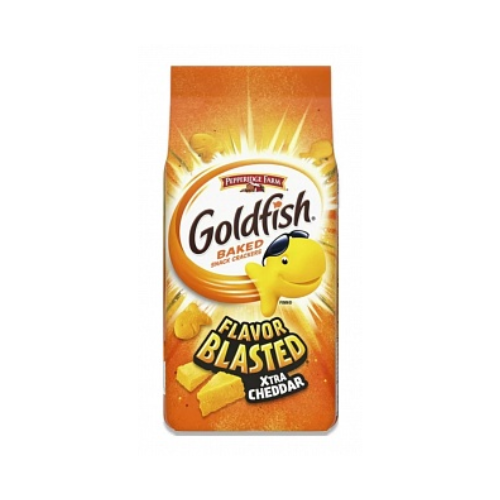 Goldfish Crackers Flavor Blasted Xtra Cheddar 24 x 187g