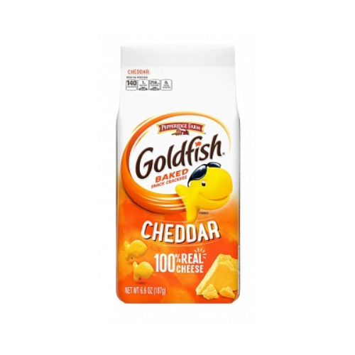 Goldfish Crackers Cheddar 24 x 187g