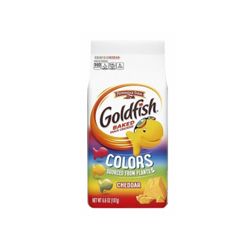 Goldfish Crackers Colors Cheddar 24 x 187g